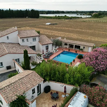 Villa La Catalane Theza Habitación foto